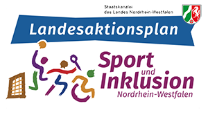 Logo - Landesaktionsplan "Sport und Inklusion Nordrhein-Westfalen"